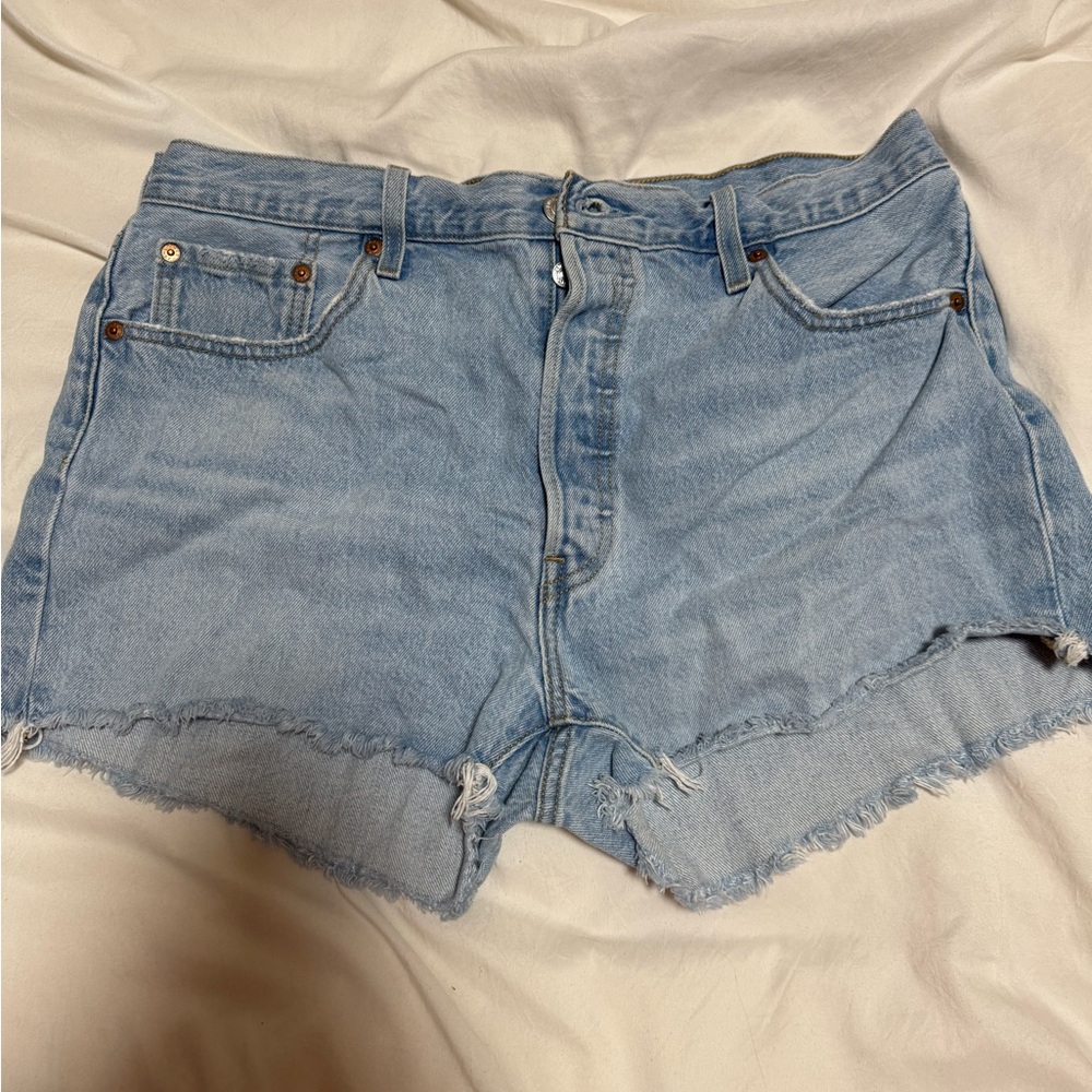 Levi’s 501 Classic Blue Denim Women's Shorts